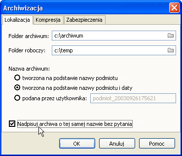 Archiwizacja