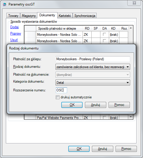 Rodzaj dokumentu Rodzaj dokumentu