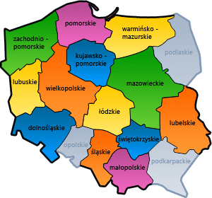 Wybierz wojew&oacute;dztwo