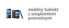 mobilny Subiekt z urządzeniami przenośnymi