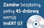 Zam&oacute;w bezpłatną, pełną 45-dniową wersję pr&oacute;bną InsERT GT