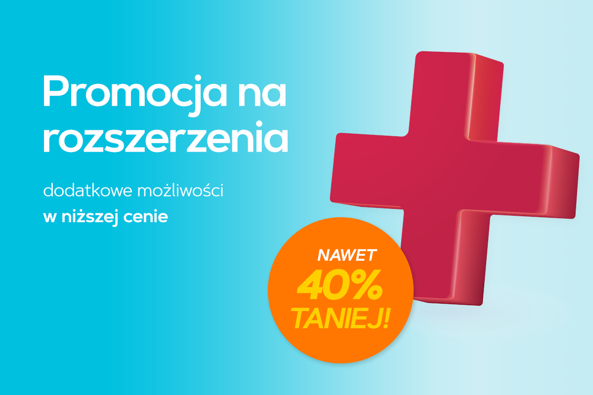 Zyskaj nowe możliwości - rozszerzenia do programów InsERT nawet 40% taniej