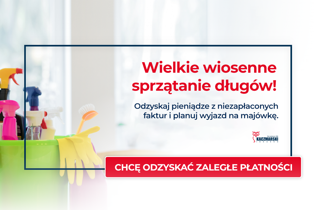 Wielkie wiosenne sprzątanie długów!