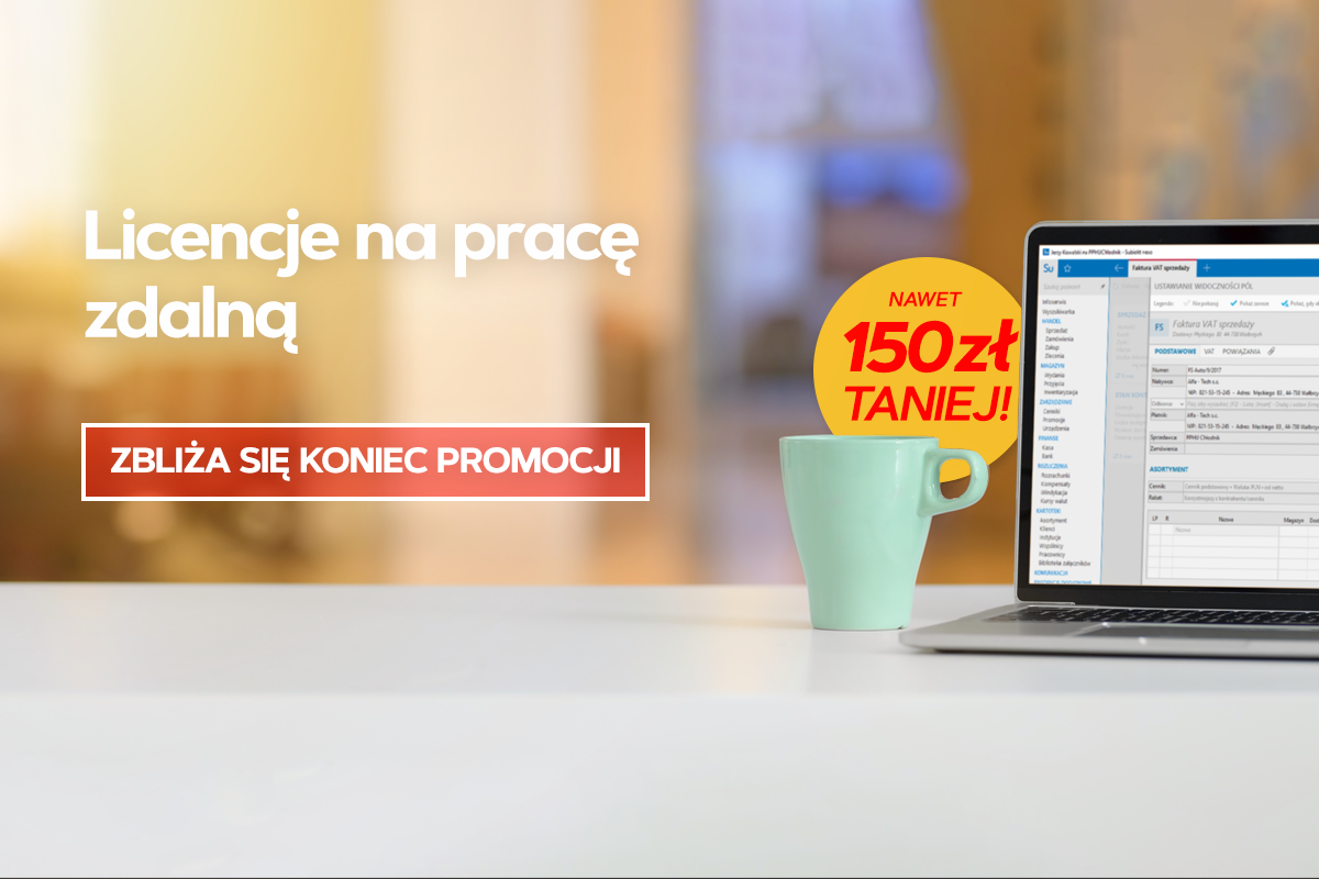 Tańsze licencje na pracę zdalną tylko do końca kwietnia Tańsze licencje na pracę zdalną tylko do końca kwietnia