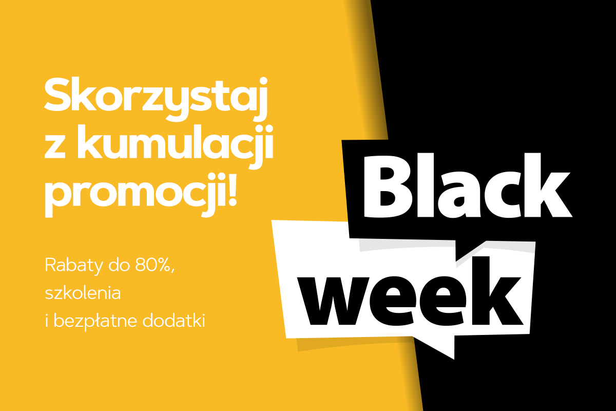 Na Black Week skorzystaj z kumulacji promocji!