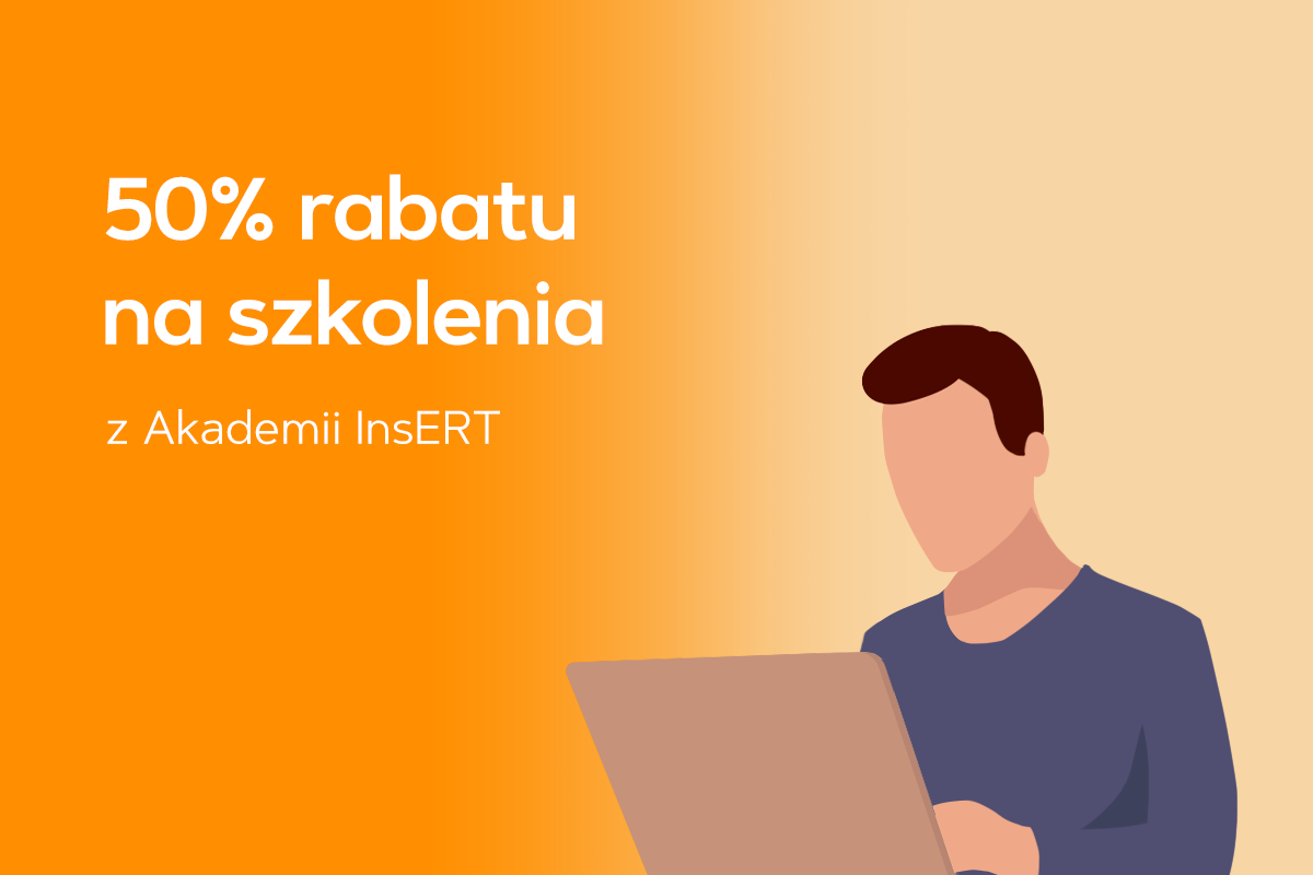 50% rabatu na szkolenia z Akademii InsERT