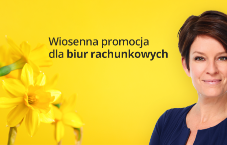 Wiosenna promocja dla biur rachunkowych! Wiosenna promocja dla biur rachunkowych!