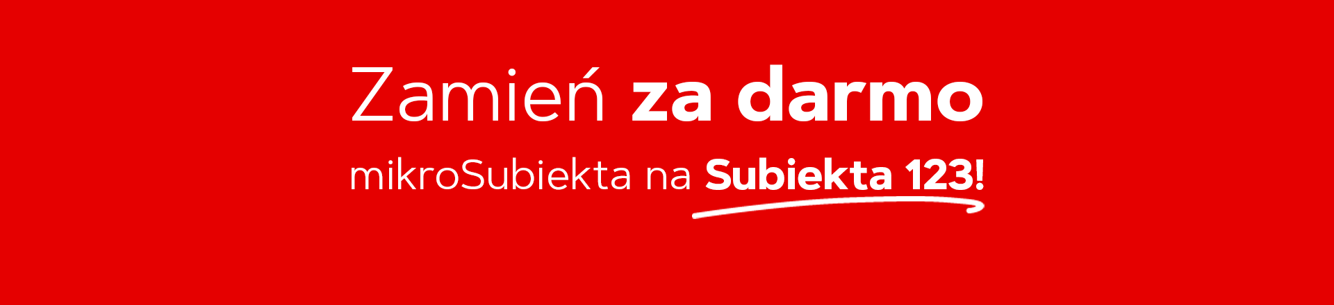 Zamień mikroSubiekta na Subiekta 123