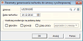 Parametry generowania rachunku do umowy cywilnoprawnej
