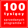 100 tysięcy sprzedanych programów 100 tysięcy sprzedanych programów