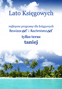 Lato Księgowych: najlepsze programy dla księgowych Rewizor GT i Rachmistrz GT tylko teraz taniej