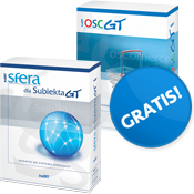 Promocja: Sfera dla Subiekta GT + oscGT gratis