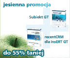 Jesienna promocja: Subiekt GT + recentCRM dla InsERT GT do 55% taniej