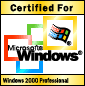 Certified for Windows 2000 Certified for Windows 2000
