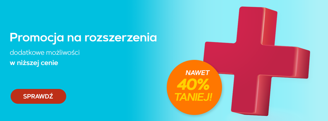 Promocja na rozszerzenia