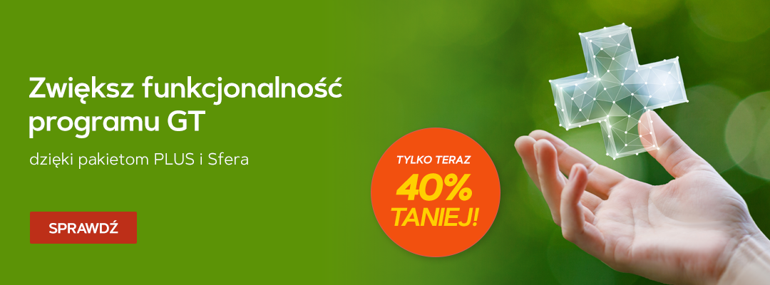 Zwiększ funkcjonalność programu GT