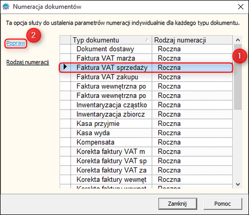 Jak Dodać Rozszerzenie Do Numeru Dokumentów Insert Gt Subiekt Gt